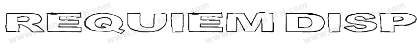 Requiem Display-HTF-字体转换